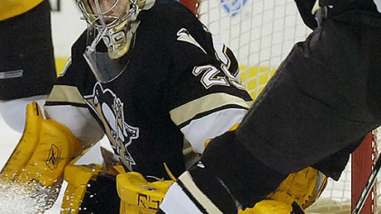 The improvement of Marc-Andre Fleury coincided  with the improvement of the team as a whole in 2006-07. He went from 13 wins and a 3.25 GAA to 40 wins and a 2.83 GAA.