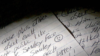 On one of his letters to students at Duquesne University, serial killer Keith Hunter Jesperson drew a "happy face." Mr. Jesperson became known as the "Happy Face Killer" after including such a drawing on a letter  to a newspaper.