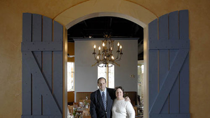 Mark and Barbara Matera own the new Passport Cafe in Pine.