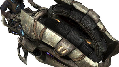 This relatively ancient vehicle is the transport of choice for Brutes.