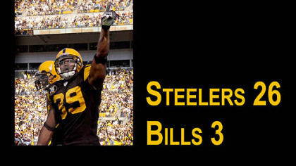 Steelers 26, Bills 3