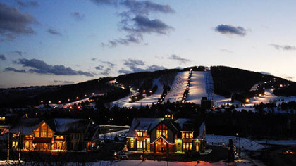 A variety of beginner, intermediate and advanced slopes and trails can be seen by motorists on Route 219 as they approach Wisp Resort in western Maryland.