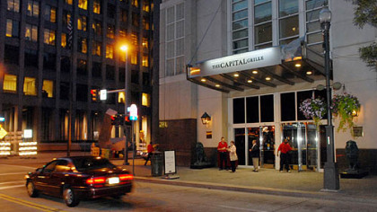 The Capital Grille in the former Lazarus-Macy's building.
