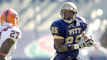 Pitt's LeSean McCoy ran for 140 yards.