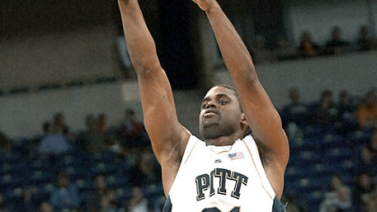 Pitt's Mike Cook is shooting .294 from behind the 3-point arc this season.