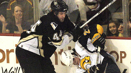 Defenseman Brooks Orpik and the Penguins face the Canadiens tonight at Mellon Arena.