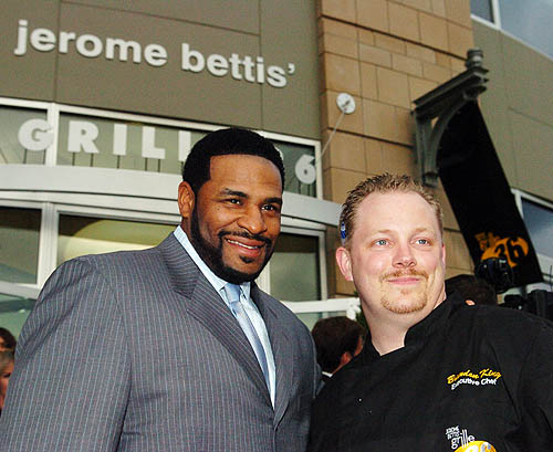 Chef Brandon King at Bettis Grille 36 drives hard and fast