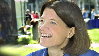 Sally Ride -- first American woman in space.