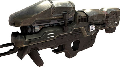 The Spartan Laser - WAV M6 GGNR is a directed energy weapon. It is one of the most powerful armaments in the UNSC arsenal.