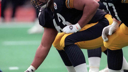 Steeler Pro Bowler center Dermontti Dawson.