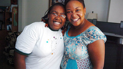 Helping her daughter Umayma Dixon deal with her type 2 diabetes, which was diagnosed three years ago, has also helped her mother Stephanie Wilkerson, right, keep an eye on own health. She is checked for diabetes every year.
