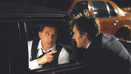 William Baldwin, left, plays New York Attorney General Patrick Darling and Peter Krause plays attorney Nick George in the ABC series "Dirty Sexy Money."