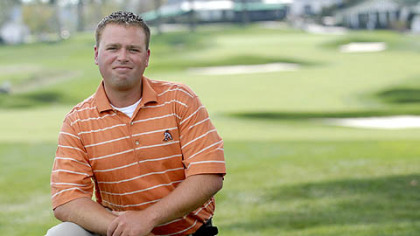  Greg Niendorf, a member of the grounds crew at Oakmont Country Club, earned his turf grass management certificate online from the Penn State World Campus.