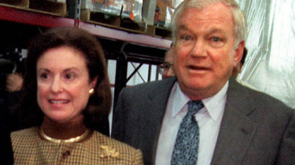 Ritchie and Richard Mellon Scaife in 2000.
