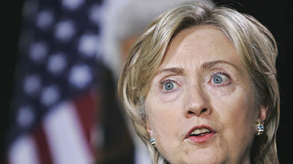 
More than 90 percent of 500 people surveyed preferred Hillary Clinton as a blonde, finding her more attractive, intelligent and believable than in a Photoshopped version of her in gray hair.