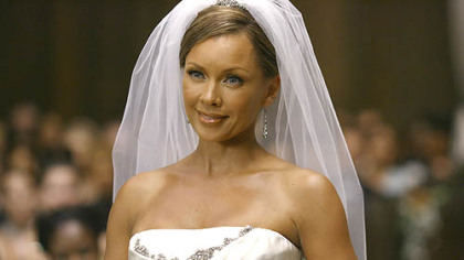 Vanessa Williams' Wilhelmina heads down the aisle as part of her diabolical scheme to become Mrs. Bradford Meade and bring down Mode magazine in "Ugly Betty."
